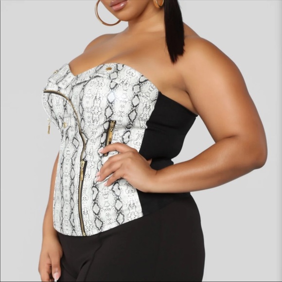 Strapless fashion nova top - Picture 2 of 6